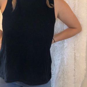 Madewell black tank top XS